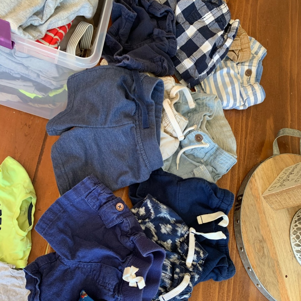 0-3 and 3 month shorts